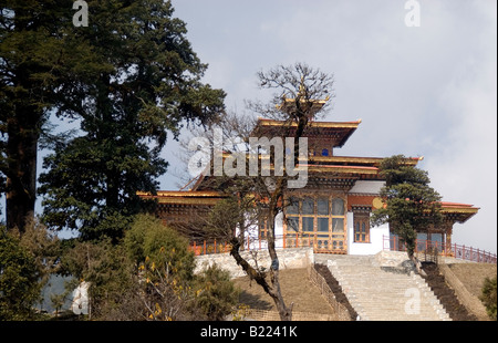 Zangto Pelri Lhakhang, Dochu La (Pass), Bhutan Stockfoto