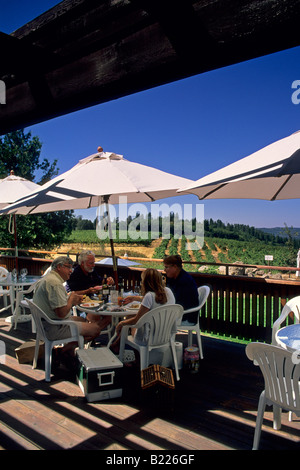 Lava Cap Weingut in der Nähe von Placerville El Dorado County in Kalifornien Stockfoto