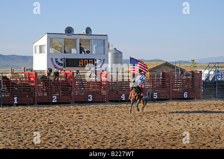 Land-Rodeo in der Nähe von Bryce Canyon in Utah, USA Stockfoto