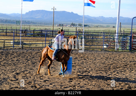 Land-Rodeo in der Nähe von Bryce Canyon in Utah, USA Stockfoto