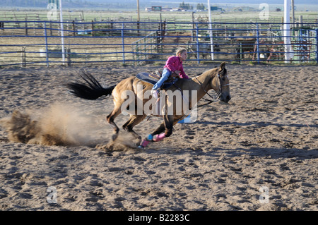 Land-Rodeo in der Nähe von Bryce Canyon in Utah, USA Stockfoto