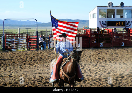 Land-Rodeo in der Nähe von Bryce Canyon in Utah, USA Stockfoto