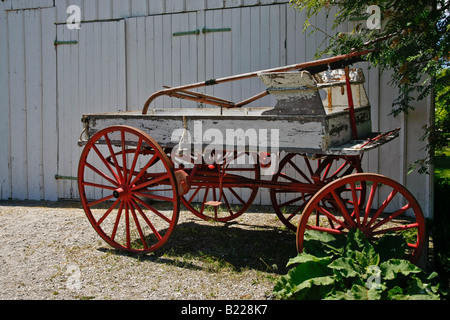 Die historischen alten Holzwagen Bilder Bilder Fotos Fotografien alten Zeit Fotografen horizontal in den USA High-res Stockfoto
