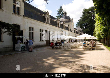 Tee-Shop ein Schloss Chenonceau in Frankreich Juni 2008 Stockfoto