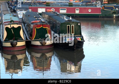 England Midlands Warwickshire STRATFORD UPON AVON Stratford am Avon canal Bancroft Becken Stockfoto