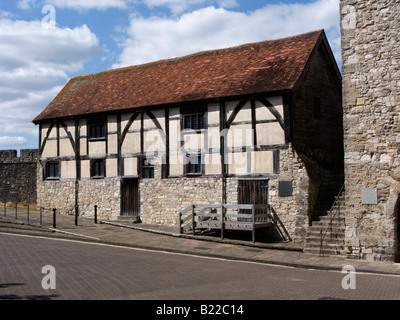 Tudor Händler Halle. Southampton, UK Stockfoto