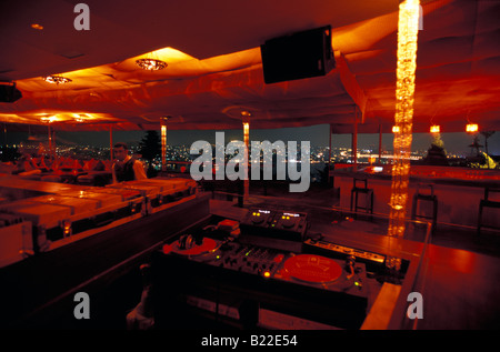 DJ-Pult Club 29 Ulus 29 Istanbul Istanbul Türkei Stockfoto