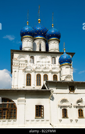 Detail der Kirche der Gottesmutter von Kasan, Kolomenskoye ehemaligen Königsgut, Moskau, Russland Stockfoto