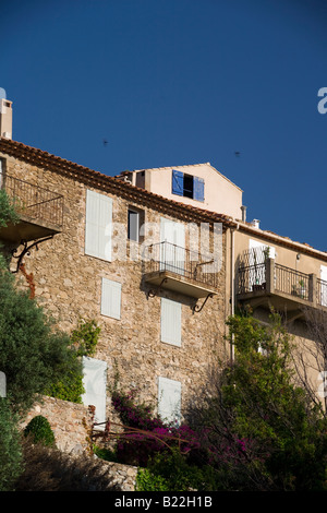 Antiken Dorf Ramatuelle in Cote d ' Azur, Frankreich Stockfoto