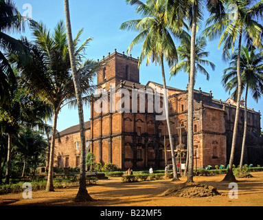 1020 Basilika Bom Jesus Old Goa Goa Staat Indien Stockfoto
