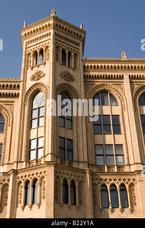 Die neuen gotischen Stil staatlichen Museum für Völkerkunde in München. Von Erich Riedel wurde zwischen 1858 bis 1865 erbaut. Stockfoto