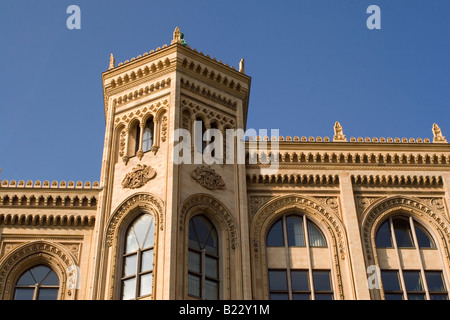 Die neuen gotischen Stil staatlichen Museum für Völkerkunde in München. Von Erich Riedel wurde zwischen 1858 bis 1865 erbaut. Stockfoto