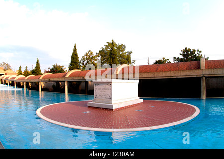 Grab im Pool, Martin Luther King Grab, Martin Luther King, Jr. Center, Atlanta, Georgia, USA Stockfoto