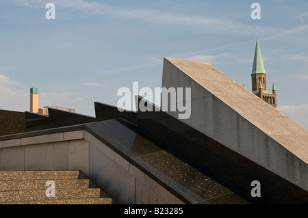 Innovative Architektur der Moderne am Kulturforum Kulturforum im Tiergarten quartal Berlin Deutschland Stockfoto