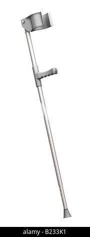 3D Render eine Krücke Stockfoto