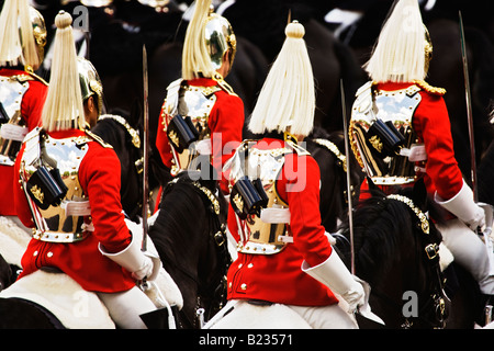 Rettungsschwimmer in Trooping die Farbe Zeremonie, London, England, UK Stockfoto