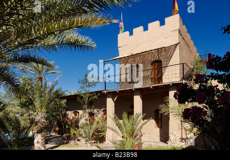 historischen ehemaligen deutschen Fort Sesfontein, Kaokoveld, Damaraland, Namibia, Afrika Stockfoto