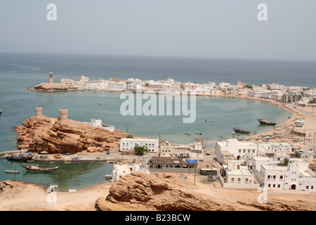 Der Hafen von Sur, Sultanat von Oman Stockfoto