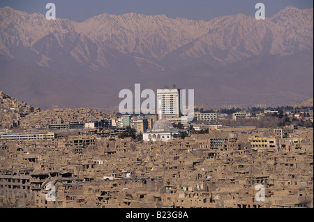 Eine Übersicht von Kabul Afghanistan Stockfoto