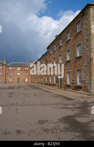 Fort George militärische Kasernen Fortrose Leuchtturm Nairn Inverness Highland Region Schottland April 2008 Stockfoto