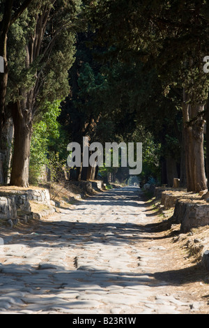 Appia Antica Appian Weise Rom Italien Stockfoto