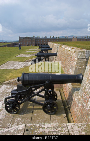 Fort George Kanone Kaserne Nairn Inverness Highland Region Schottland April 2008 Stockfoto