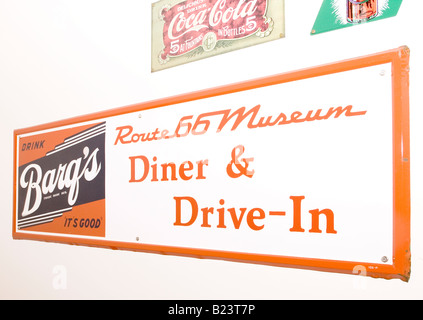 Route 66 Museum Clinton OK USA Stockfoto