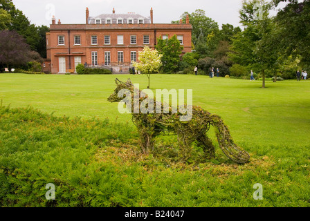 Offene Gärten in Redisham Hall In Suffolk Stockfoto