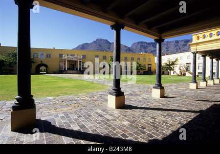 Kapstadt, Südafrika, Geschichte, Architektur, Gebäude, Innenhof in Castle of Good Hope, historische Festung der niederländischen East India Company Stockfoto