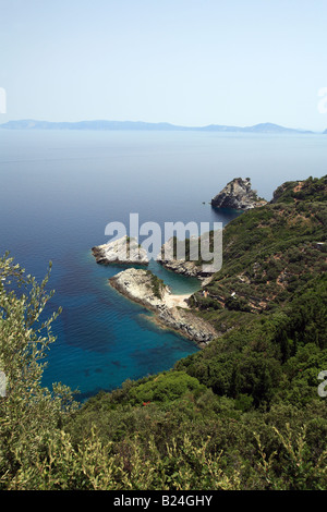 Griechenland Nördlichen Sporaden Skopelos Insel Agios Ioannis Kloster vor der Nordküste Ort für Mamma Mia film Stockfoto