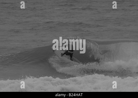 Surfen in Phuket, Kalim Beach, nördlich von Patong, Phuket, thailand Stockfoto