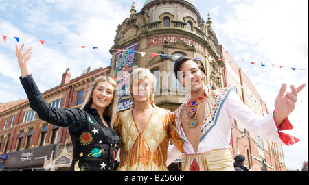 Von Joseph und das erstaunliche Technicolor Dreamcoat, Grand Theatre, Blackpool Cast Stockfoto