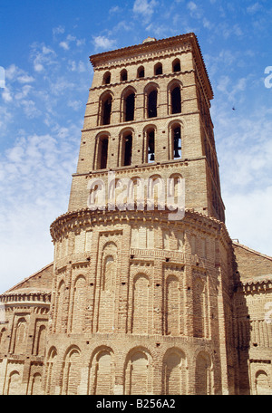 Die Kirche San Lorenzo. Sahagun. Leon-Provinz. Kastilien-León. Spanien. Stockfoto