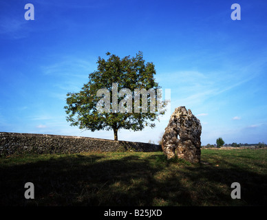 Die langen steinernen Avening Stockfoto