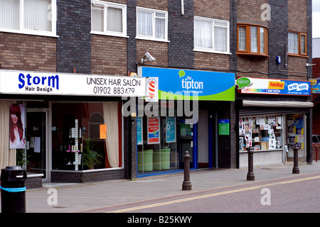 Tipton und Coseley Bausparkasse Niederlassung in Castle Street, Coseley, West Midlands, England, UK Stockfoto