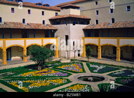 Das Krankenhaus Maison de Sante in Arles von Vincent Van Gogh gemalt Stockfoto