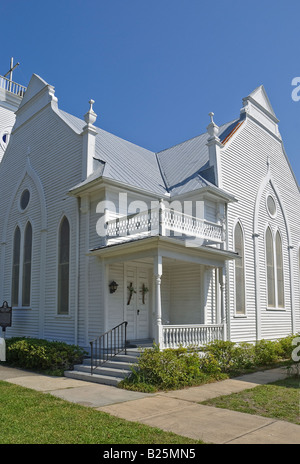 Methodist Episcopal Church South 1901 Renaissance neugotischen Stil Apalachicola, Florida Stockfoto