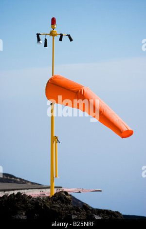 Roter Wind Kegel auf den Ätna, Sizilien, Italien Stockfoto