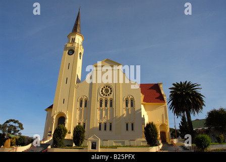 Alte niederländische Reformierte Kirche in der Nähe von Bredasdorp, Western Cape, Südafrika Stockfoto