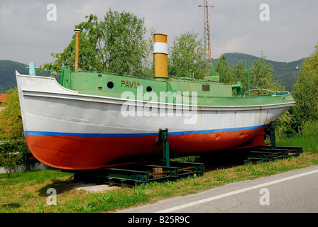 Battaglia Terme,Veneto,Italy.River Navigation Museum Stockfoto