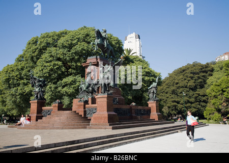 General José de San Martin Memorial, Buenos Aires, Argentinien Stockfoto