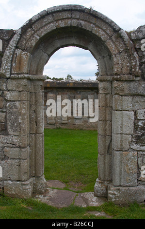 Outdoor-Foto, White Island, unteren Lough Erne, Shannon & Erne Waterway, Grafschaft Fermanagh, Nordirland, Europa Stockfoto