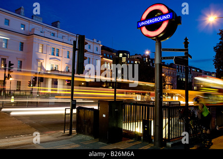 U-Bahnstation Hyde Park Corner London UK Europe Stockfoto