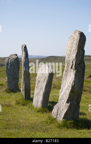 Callanish Standing Stones auf der Isle of Lewis Stockfoto
