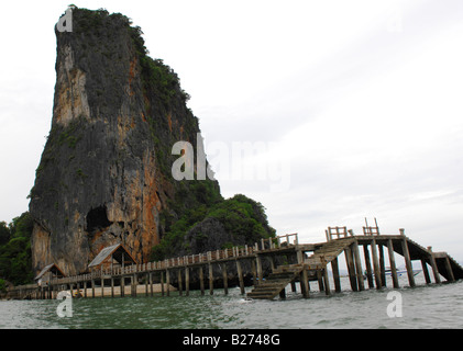 James Bond Insel Phang Nga Bay, Thailand Stockfoto