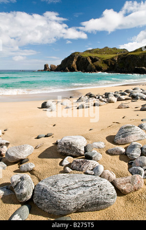 Dalmore Strand, Isle of Lewis, Hebriden, Schottland, UK Stockfoto