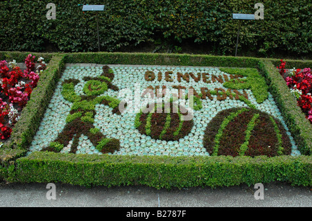 Jardin des Plantes de Coutances, Frankreich Stockfoto