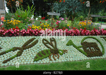 Jardin des Plantes de Coutances, Stockfoto