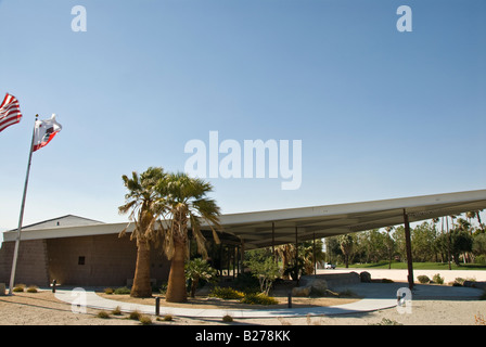Besucherzentrum von Palm Springs, Kalifornien Stockfoto