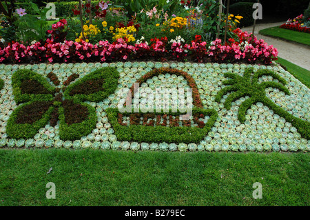 Jardin des Plantes de Coutances, Stockfoto